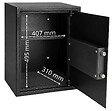 TRESORSAFE - Coffre Fort Tresorsafe  T50ED Serrure électronique avec clés de secours - vignette