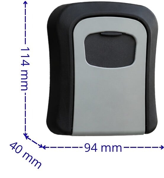 TRESORSAFE - Boîte À Clés Tresorsafe AK-1B – Serrure À Combinaison - large