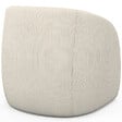 ID MARKET - Fauteuil CORI en velours côtelé beige - vignette