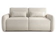 HABITAT ET JARDIN - Canapé lit convertible express "Aurelie" - Matelas 18 cm - Couchage 140 cm - 3 places - Beige - vignette