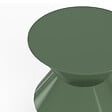 ID MARKET - Table d'appoint ronde, table basse, bout de canapé, table de chevet IRENE 30 cm métal vert kaki - vignette