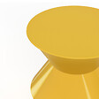 ID MARKET - Table d'appoint ronde, table basse, bout de canapé, table de chevet IRENE 30 cm métal jaune foncé - vignette