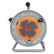 ZENITECH - Enrouleur de chantier IP44 4 prises 16A 3G2,5mm² 25m - orange - Zenitech - vignette