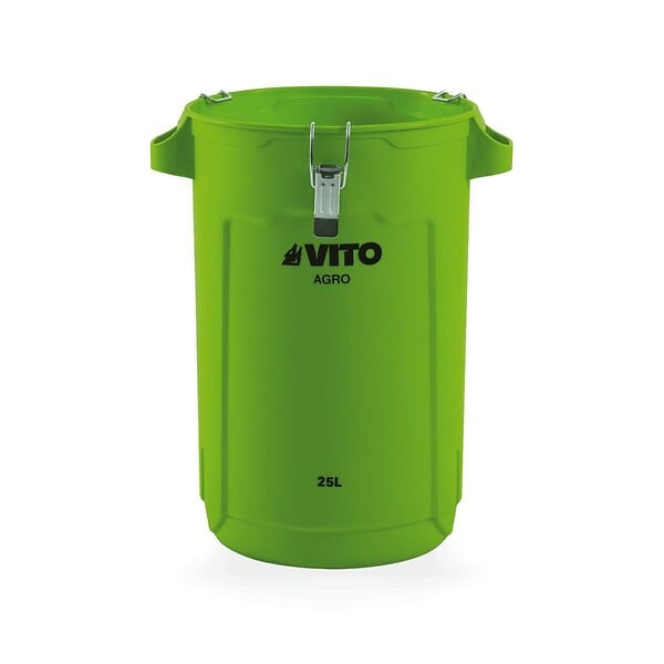 VITO - Moulin à Grains électrique 25L 1300W 5 tamis 2 à 8 mm Débit 300 kg/h - Broyeur Céréales Maïs Épices & Aliments pour Animaux VITO - large
