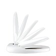 WENKO - Abattant WC 2en1 Family - Duroplastique - Blanc - Easy Close - vignette