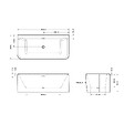 KIAMAMI VALENTINA - Barre D'appui Courbée À 120° En Acier Poli De 45 Cm | Loto - vignette