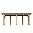 DIRECT-ABRIS - Carport Bois CASTELLANE - 2 Voitures - Traitement Autoclave - Ancrage de Fixation en H - Bois de Haute Qualitée - Poteaux 12x12 cm - vignette