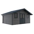 DIRECT-ABRIS - Abri de Jardin Composite ISORA - 20m2 - Gris - Cabane de Jardin - Local - vignette
