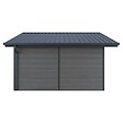 DIRECT-ABRIS - Abri de Jardin Composite ISORA - 20m2 - Gris - Cabane de Jardin - Local - vignette