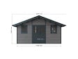 DIRECT-ABRIS - Abri de Jardin Composite ISORA - 20m2 - Gris - Cabane de Jardin - Local - vignette