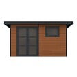DIRECT-ABRIS - Abri de Jardin Composite ALMA - 11m2 Brun - Garanti 20 ans - Cabanon de Jardin - vignette