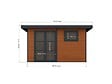 DIRECT-ABRIS - Abri de Jardin Composite ALMA - 11m2 Brun - Garanti 20 ans - Cabanon de Jardin - vignette