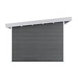 DIRECT-ABRIS - Abri de Jardin Composite ALMA - 9m2 Gris/blanc - Cabane de Jardin - vignette