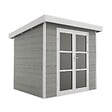 DIRECT-ABRIS - Abri de Jardin Composite ALMA - 5m2 - Gris clair - Cabane de jardin - vignette