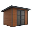 DIRECT-ABRIS - Abri de Jardin Composite ALMA - 7m2 - Brun - Cabane de jardin - vignette
