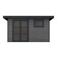 DIRECT-ABRIS - Abri de Jardin Composite ALMA - 11m2 Gris - Garantie 20 ans - Cabanon de Jardin - vignette