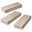 RO'MA NATURE - Marche-bloc Travertin Beige Nuancé 100x35x15 cm (à l'unité) - vignette