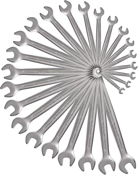 KS TOOLS - Jeu 25 clés mixtes ULTIMATE 6 à 34 mm - en trousse  - KS TOOLS - 922.0075 - large