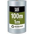 PACK AND MOVE - Pack And Move - Film À Bulle Recyclé - 1 X 100 M - Déménagement, Expédition Et Protection - Papier Bulle De Qualité - 70% recyclé - vignette