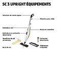 KARCHER - Balai vapeur SC 3 Upright EasyFix - 1600W - Blanc - vignette