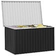 VIDAXL - vidaXL Boîte de rangement de jardin Anthracite 171x99x93 cm - vignette