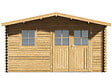 HABITAT ET JARDIN - Abri de jardin bois "Belval" - 18,75 m² - 28 mm - vignette