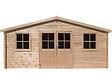 HABITAT ET JARDIN - Abri de jardin bois "Alex" - 20.20 m² - 4.80 x 4.00 x 2.39 m - 28 mm - vignette