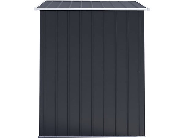HABITAT ET JARDIN - Abri de jardin métal porte coulissante "Memphis" - 1,36 m² - Gris - large