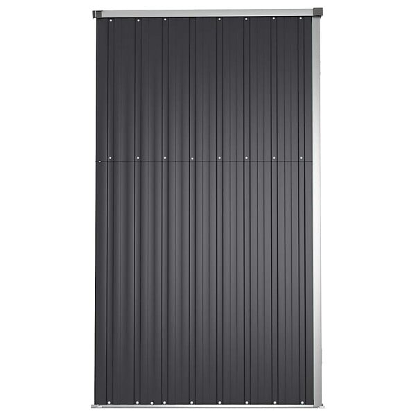 VIDAXL - vidaXL Abri à outils de jardin anthracite 225x89x161cm acier galvanisé - large