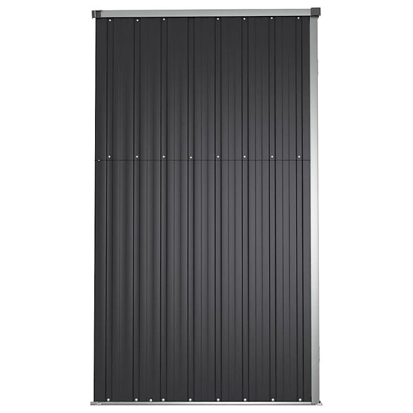VIDAXL - vidaXL Abri à outils de jardin anthracite 161x89x161cm acier galvanisé - large