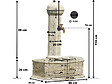 HABITAT ET JARDIN - Fontaine "Provence" - 0.86 x 0.51 x 1.13 m - vignette