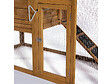 HABITAT ET JARDIN - Poulailler "Princesse" avec pondoir en bois - 4 poules - Marron - vignette
