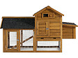 HABITAT ET JARDIN - Poulailler "Poulette" avec pondoir en bois - Marron - vignette