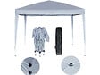HABITAT ET JARDIN - Tonnelle de jardin pliante "Svetlana 3" - 9 m² - 3 x 3 m - Blanc - vignette