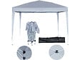 HABITAT ET JARDIN - Tonnelle de jardin pliante "Svetlana 3" - 9 m² - 3 x 3 m - Blanc - vignette