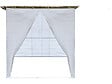 HABITAT ET JARDIN - Souccah en Kit NINA ajustable 2 x 2 avec 1 Rouleau de bambou et 15 tasseaux de bambou - vignette
