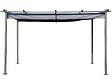 HABITAT ET JARDIN - Pergola en métal avec toit rétractable - 3 x 4 m - Gris anthracite - vignette