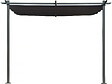 HABITAT ET JARDIN - Pergola adossée avec toit rétractable - 3 x 3 m - Gris anthracite - vignette