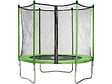 HABITAT ET JARDIN - Trampoline " Yoopi " - Ø 2.44 m - Vert - avec filet + échelle + couverture + kit d'ancrage - vignette