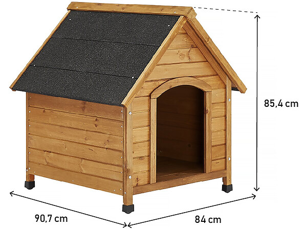HABITAT ET JARDIN - Niche pour chien "Doggy" - 77 x 82 x 88 cm - Beige - large
