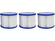 HABITAT ET JARDIN - Lot de 3 cartouches de filtration pour Spa gonflable - vignette