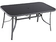 HABITAT ET JARDIN - Table de jardin "Cordoba" - 6 places - Argenté - vignette