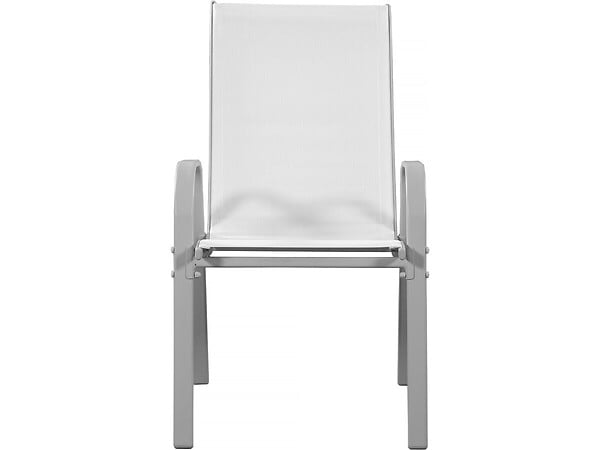 HABITAT ET JARDIN - Fauteuil jardin Textilène "Cordoba" - Phoenix - Gris clair - Lot de 2 - large