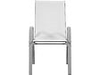 HABITAT ET JARDIN - Fauteuil jardin Textilène "Cordoba" - Phoenix - Gris clair - Lot de 2 - vignette