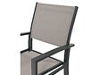 HABITAT ET JARDIN - Fauteuil jardin Alu/Textilène "Tropic" - Phoenix - Taupe - Lot de 2 - vignette
