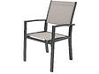 HABITAT ET JARDIN - Salon de jardin repas extensible "Lagos" - 200/320 cm - Taupe - 12 places - vignette