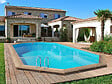 HABITAT ET JARDIN - Piscine bois " Palma 130 " - 7.57 x 4.07 x 1.31 m - vignette