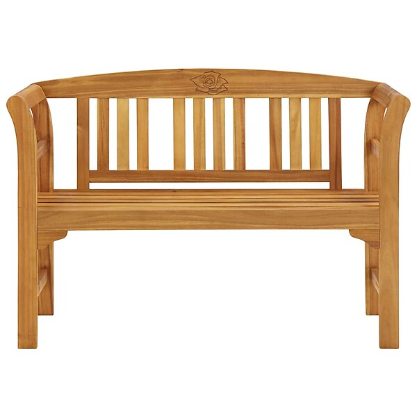 VIDAXL - vidaXL Banc de jardin 114 cm bois d'acacia solide - large