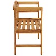 VIDAXL - vidaXL Banc de jardin 114 cm bois d'acacia solide - vignette