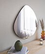 HABITAT ET JARDIN - Miroir en bois "Besso" - 60 x 60 cm - Noir - vignette